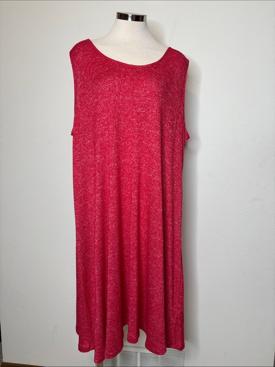 Lane Bryant Dresses & Skirts - Lane Bryant Red Sleeveless Midi Dress